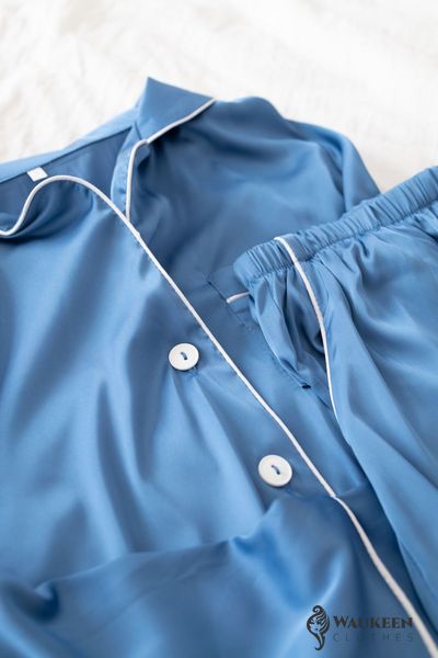 Жіноча піжама Армані Jesika колір джинсовий 408613 408613 фото