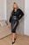 Жіночий костюм двійка зі спідницею колір чорний р.50/52 453630 453630 фото