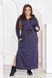 Жіноча ангорова сукня колір синій р.64/66 434295 434290 фото 3