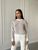 Жіночий светр колір білий-кемел р.42/46 446037 446037 фото