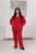 Жіночий прогулянковий костюм двійка колір червоний р.50/52 446882 446882 фото