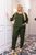 Жіночий костюм двійка колір хакі р.44/46 451413 451413 фото