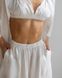 Жіночий піжамний костюм трійка Monila колір білий р.M 443842 443842 фото 6