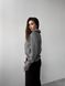 Жіночий светр-поло колір сірий р.42/46 450414 450414 фото 4