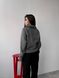 Жіночий светр-поло колір сірий р.42/46 450414 450414 фото 2