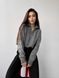 Жіночий светр-поло колір сірий р.42/46 450414 450414 фото 7