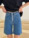 Жіночі джинсові шорти колір синій р.30 452680 452680 фото 1