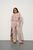 Жіночий мусліновий костюм-двійка колір капучино р.L 459188 459188 фото