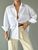 Женская базовая рубашка из хлопка цвет белый р.42/46 449324 449324 фото