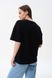 Жіноча футболка OVERSIZE колір чорний р.XL 459161 459161 фото 5