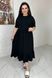 Жіноча сукня вільного крою колір чорний р.50/52 459133 459133 фото 1