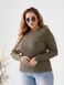 Жіночий светр із ангори колір оливковий р.48/50 448661 448661 фото 5