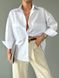 Жіноча базова сорочка з бавовни колір білий р.42/46 449324 449324 фото 1
