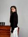 Жіночий светр-поло колір чорний р.42/46 450412 450412 фото 5