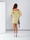 Жіноча сукня міні колір жовтий р.42/44 450954 450954 фото 6