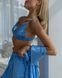 Жіночий піжамний костюм трійка Monila колір блакитний р.L 443845 443845 фото 9