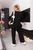 Жіночий костюм-двійка колір чорний р.48/50 454469 454469 фото