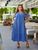 Жіноча сукня вільного крою колір джинс р.50/52 434418 434418 фото
