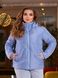 Жіноча весняна куртка колір блакитний р.48/50 450013 450013 фото 2