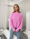 Жіночий светр з дірками рожевого кольору р.42/46 407260 407260 фото 5