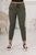 Жіночі штани-джегінси колір хакі р.50/52 441984 441984 фото