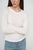 Жіночий базовий лонгслів колір білий р.L 452752 452752 фото