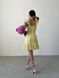 Жіноча сукня з прошви колір жовтий р.42 437875 437875 фото 4