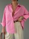 Жіноча базова сорочка з бавовни колір рожевий р.42/46 449326 449326 фото 1