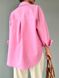 Жіноча базова сорочка з бавовни колір рожевий р.42/46 449326 449326 фото 2