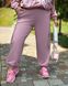 Жіночі штани карго колір рожевий пудра р.56/58 440295 440295 фото 1