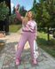 Жіночі штани карго колір рожевий пудра р.56/58 440295 440295 фото 5