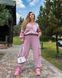 Жіночі штани карго колір рожевий пудра р.56/58 440295 440295 фото 3