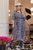 Жіноча вільна сукня із софту колір блакитний-бежевий р.50/52 450568 450568 фото