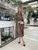 Жіноча сукня з поясом колір бежевий р.42/44 449267 449267 фото