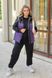 Жіноча жилетка з капюшоном колір фіолетовий р.50/52 440623 440623 фото 3