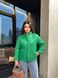 Жіноча тепла куртка колір зелений р.42/44 451113 451113 фото 1