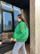 Жіноча тепла куртка колір зелений р.42/44 451113 451113 фото 2