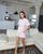 Жіноча піжама з мусліну Rina лілового кольору р.S 374015 374015 фото