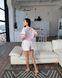 Женская пижама из муслина Rina лилового цвета р.S 374015 374015 фото 4