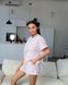 Жіноча піжама з мусліну Rina лілового кольору р.S 374015 374015 фото 2