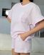 Жіноча піжама з мусліну Rina лілового кольору р.S 374015 374015 фото 8