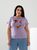 Жіноча футболка FACE колір лавандовий р.42/46 433035 433035 фото