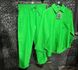 Жіночий костюм-двійка із льону колір зелений р.L 454926 454926 фото 2