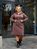 Жіноча сукня вільного крою колір капучино р.48/50 445088 445088 фото