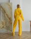 Женская пижама велюр Eva на запах желтого цвета р.M 443803 443803 фото 3