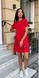 Жіноча сукня вільного крою колір червоний р.42/44 452815 452815 фото 1