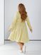 Жіноча вільна сукня із софту колір жовтий р.42/46 450386 450386 фото 3