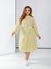 Жіноча вільна сукня із софту колір жовтий р.42/46 450386 450386 фото 6