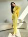 Жіночий костюм-двійка колір жовтий р.42/44 454376 454376 фото 9