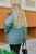 Жіноча тепла куртка колір оливка р.50/52 445141 445146 фото